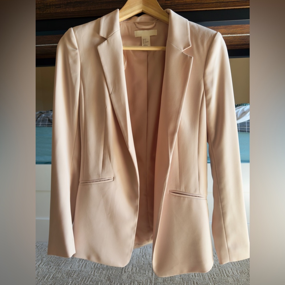 H&M Blazer Light Pink